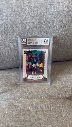 Jaxson Dart 2025 Donruss Optic Uptown RC BGS 7.5
