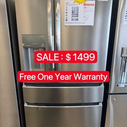 Frigidaire Gallery 4 door French door refrigerator-Open Box-Free One Year Warranty