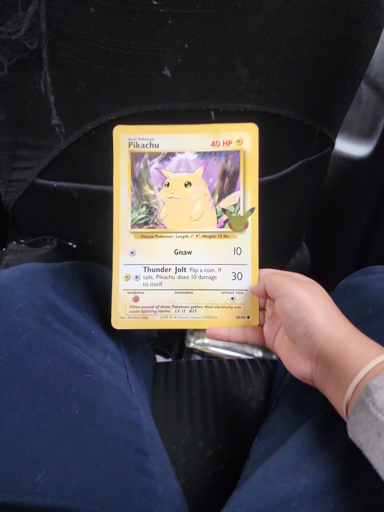 First Generation Pikachu Reprint