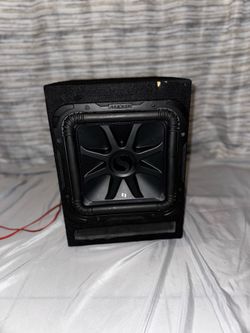 Kicker 12” L7 Sub + Amp — Complete Setup
