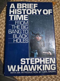 1st edition " a breaf history of time" by Stephen hawking