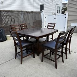 Dining set with 6 chairs