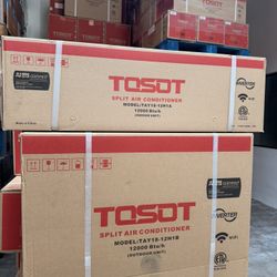 Tosot Mini Splits In Stock Now 🔥 12K 24K 36K BTU