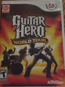 Guitar Hero World Tour Nintendo Wii Game