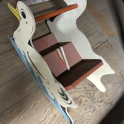 Child Rocking Duck