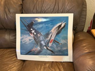 5 Vintage Airplane Posters