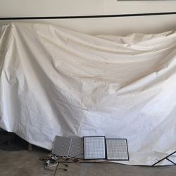 Lights And Stand For Growing Indoor Plants