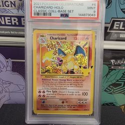 Celebrations Charizard Psa 9 