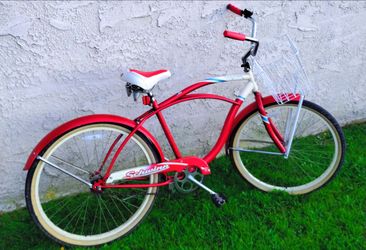 Classic schwinn legacy 26" Beach Cruiser bike bicicleta basket