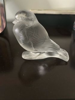 Antique-One of the kind glass bird