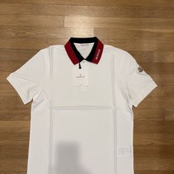 Moncler Logo Polo Shirt(S,M)
