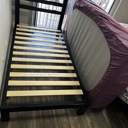 Twin Bed with Mattress
