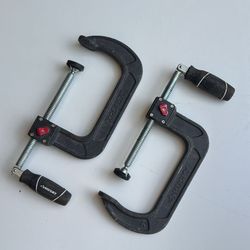 2 Quick Release C Clamp 6 Inch