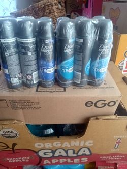 Paquetes de desodorante con 6 piezas