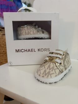Infant Michael Kors Crib Sneakers