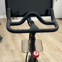 Peloton Bike + Mat Used 10 Times Like new 