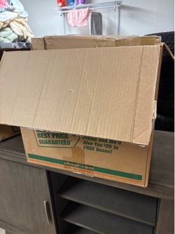 Moving boxes all sizes