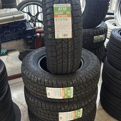 265 70R17 AT10 BRAND NEW tires