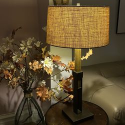  Crate and barrel - Denley Bronze Table Lamp
