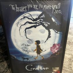Keith David Coraline Signed Poster 
