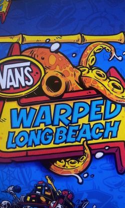 Warped Tour 2026 Long Beach 2 GA wristbands
