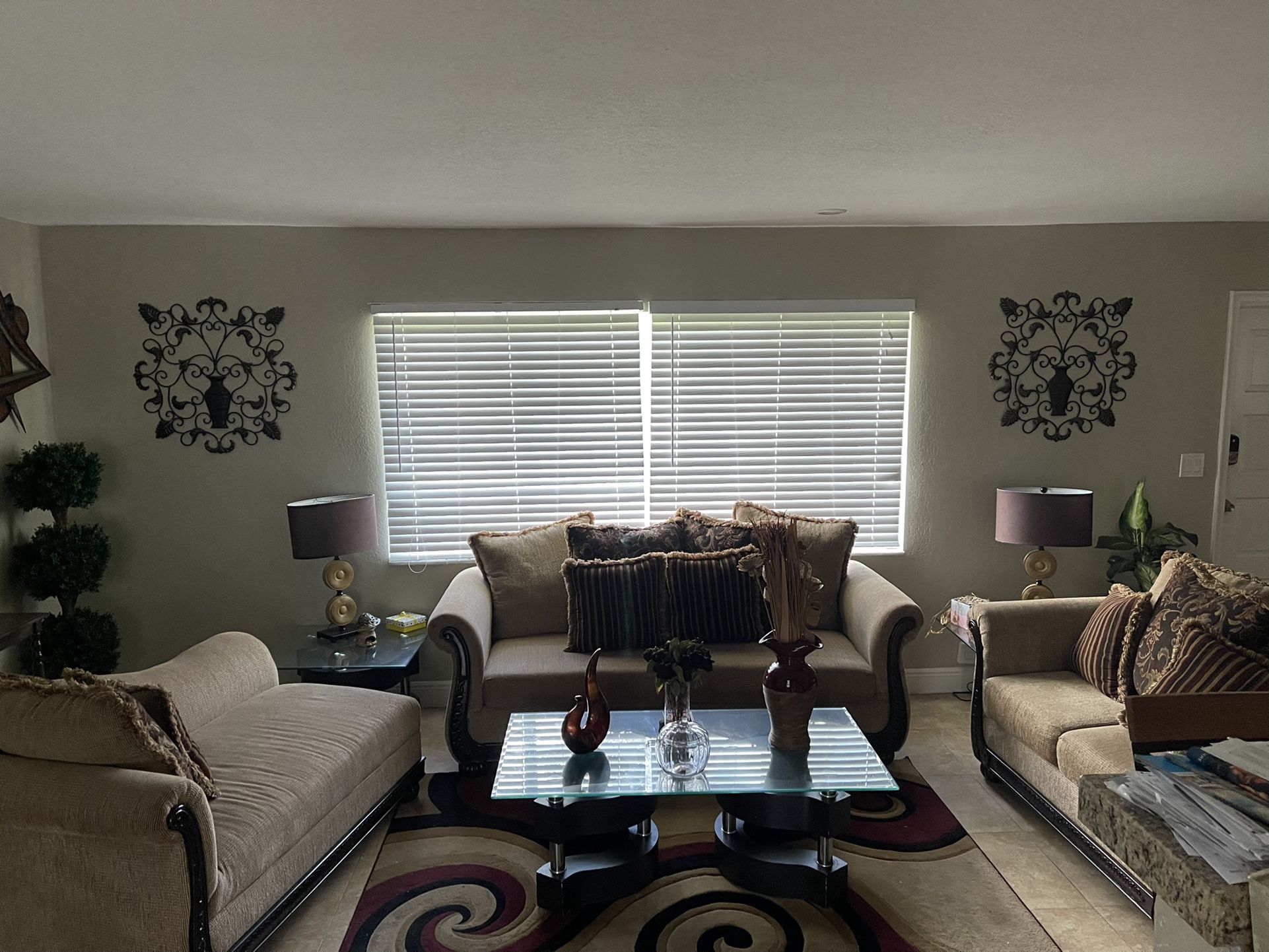 Marlborough Sofa, Loveseat, and Chaise By Serta Upholstery (Great Condition) SERIOUS INQUIRES ONLY!! Make BEST Offer