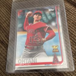 Baseball Card 2019 Topps Shohei Ohtani Rookie Cup 