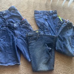 Boys Jeans Size 10 / Lee Jeans / Wrangler Jeans