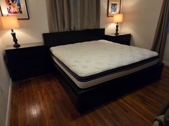IKEA Malm-King size Bedroom Set.