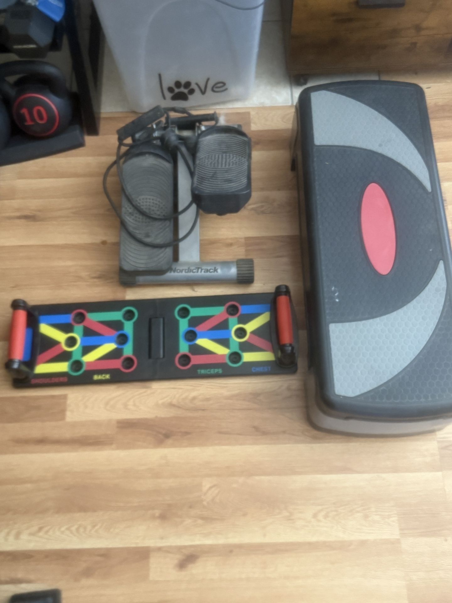 Exercise Equipment $50