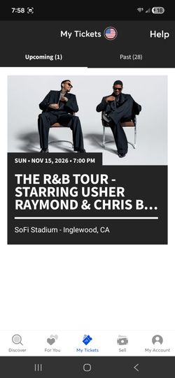 Usher and Chris brown tickets