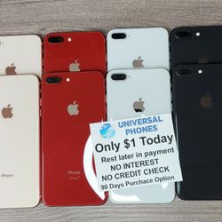 Lowest Wholesale Prices You Can Find Is Here.  IPHONE 8 Plus 64GB UNLOCKED-$1 Down Today Rest In Payments.NO CREDIT CHECKS