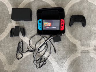 Nintendo Switch OLED Bundle with Pro Controller and Accessories
