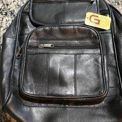 Giromy Samoni Classic Leather Travel Backpack