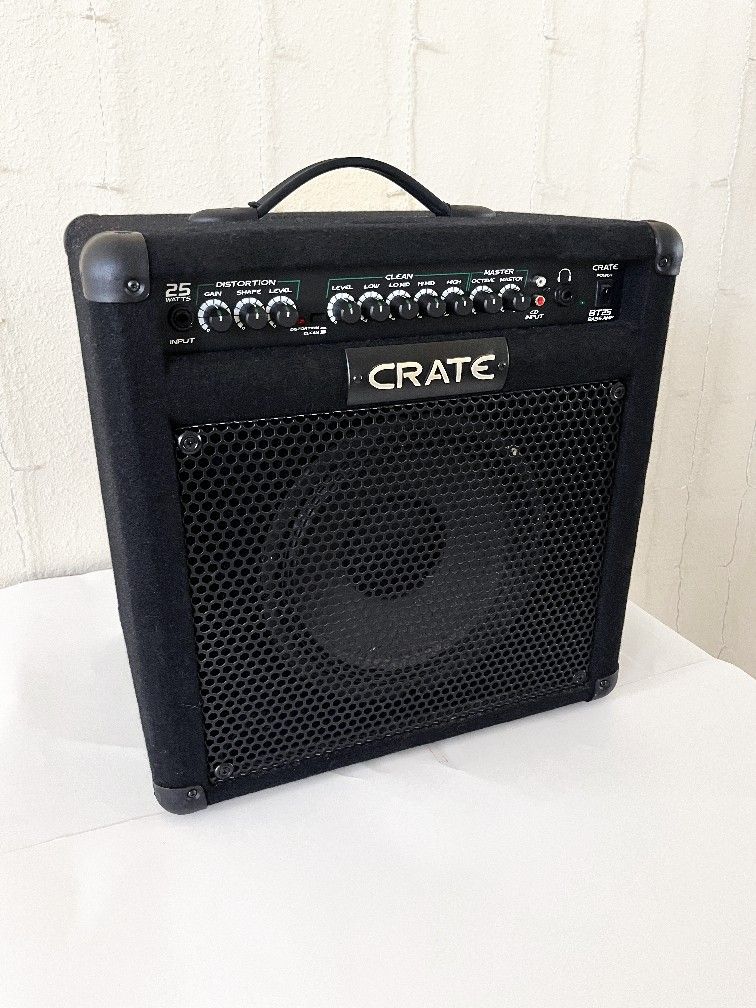 Crate BT25 Bass Combo Amp (10" Speaker, 25W)