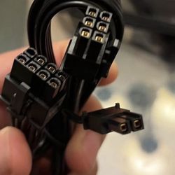 Free 8-PIN PSU to 6+2PIN PCI-E GPU Power Supply Cable eVGA