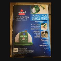 New In Box Bissell Green Machine 