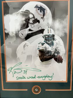 Rickie Williams Autograph Framed Picture