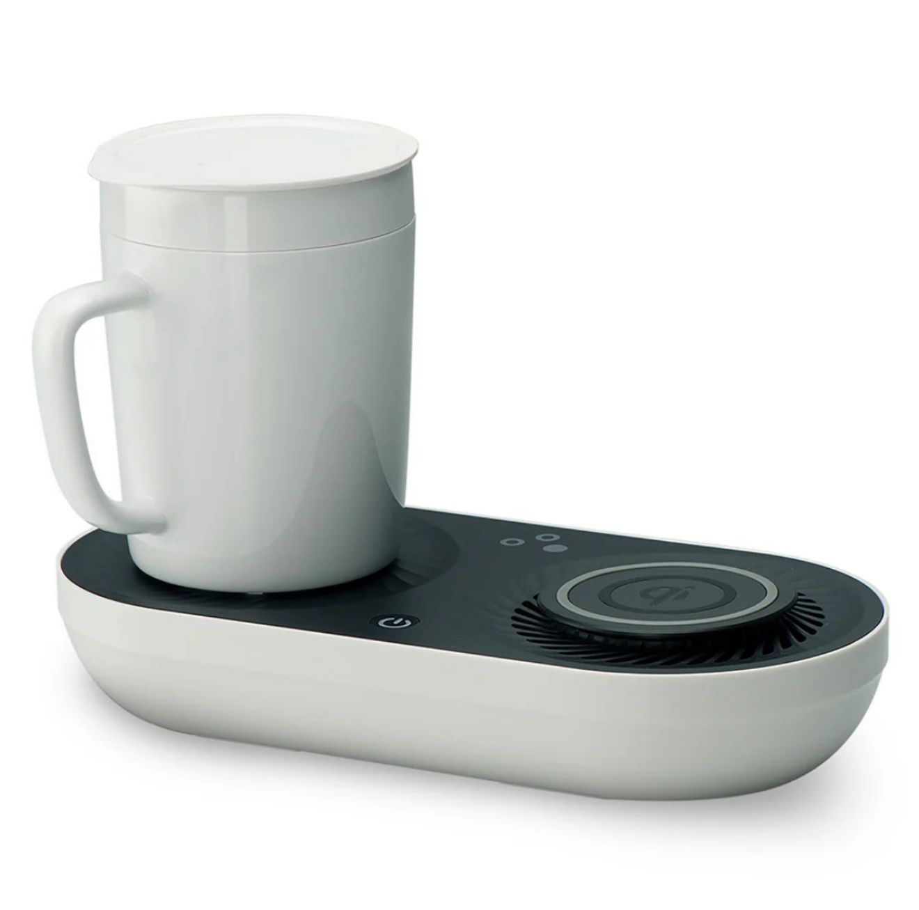 Sharper Image Heating Beverage Base With Charger