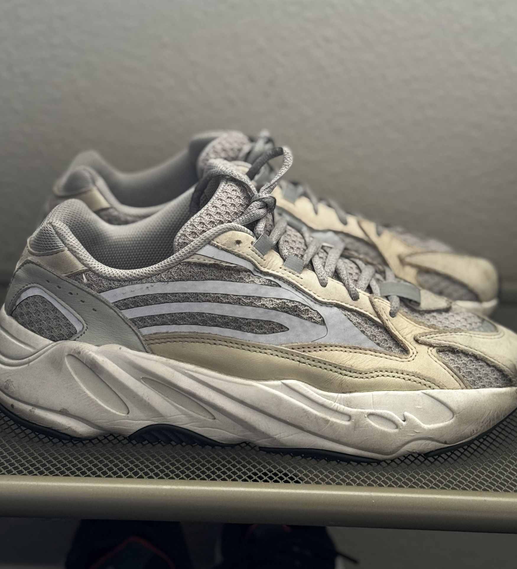 adidas gazelle silver green womens Shop Grey Mens adidas Yeezy Boost 700 V2 Lace Up Sneakers – Shoebacca main image 0