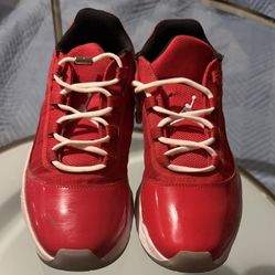  Size 9.5 Jordan 11 CMFT Low University Red Basketball Shoes