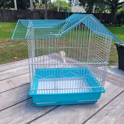 Bird cage 13.5" wide x 18' high, 11.5" deep