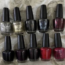 OPI Mini Nail Polish Bundle Sparkly and Solid Colors new