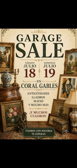 Gran Venta de artículos de colección cuadros y antigüedades