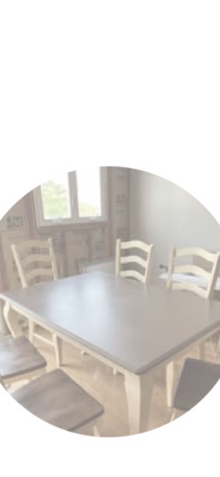 Bassett Table and 6 Chairs
