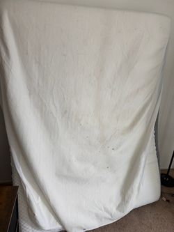 Used Nectar Queen sized Mattress with Staining