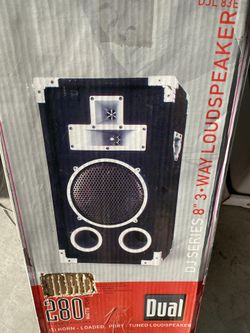 Pair Of Dual DJ Series Loud Speaker