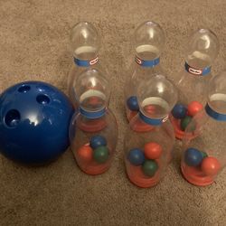 Little Tikes Bowling Pins And Ball