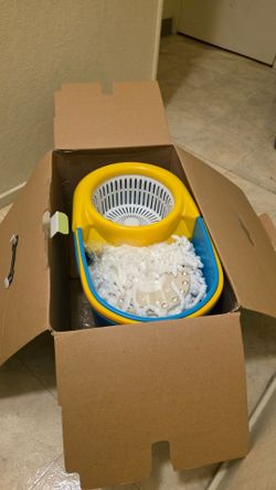 Spin Mop and Bucket Set with Foot Pedal