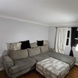 Sectional With Ottoman 